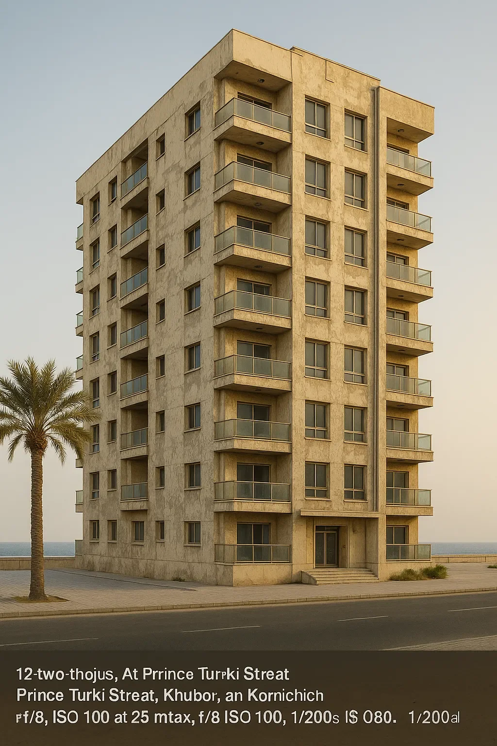 مشروع عزل وحماية برج سكني في الخبر