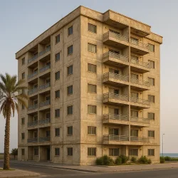 مشروع عزل وحماية برج سكني في الخبر - صورة 1